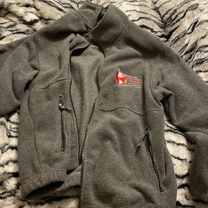 Kids Gray Fleece Jacket